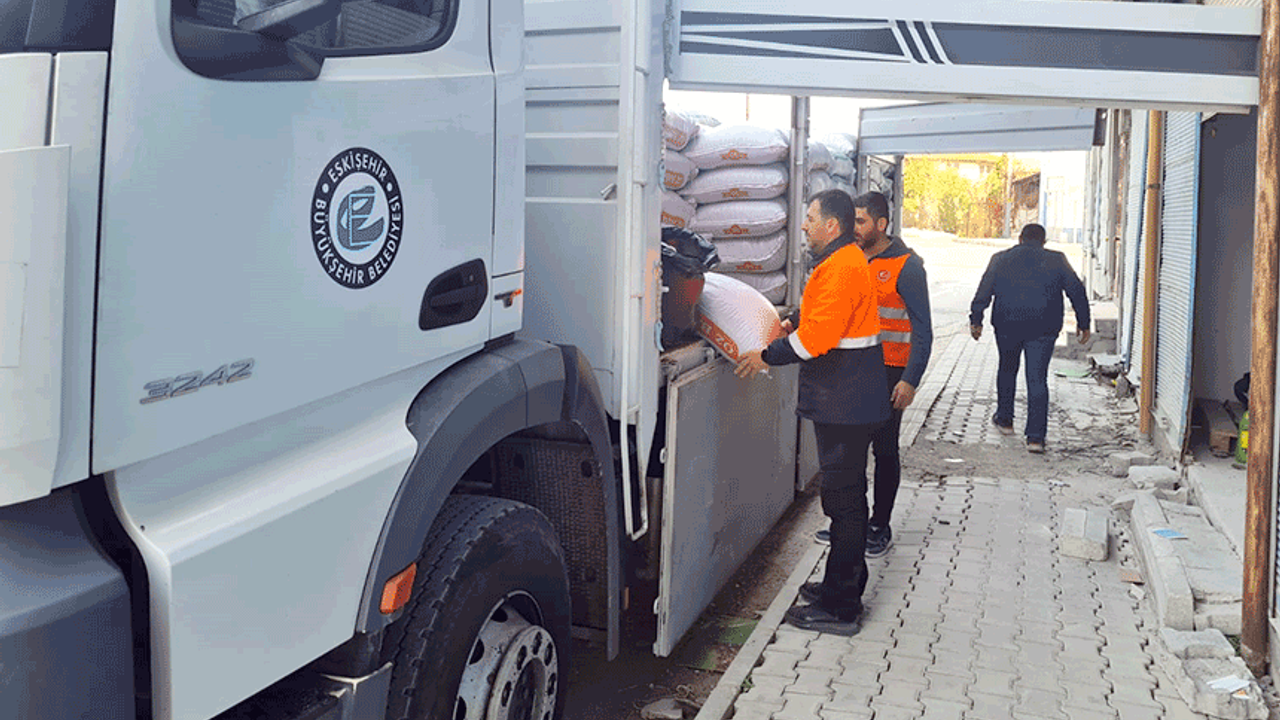 Eskişehir Büyükşehir'den depremzede üreticilere destek