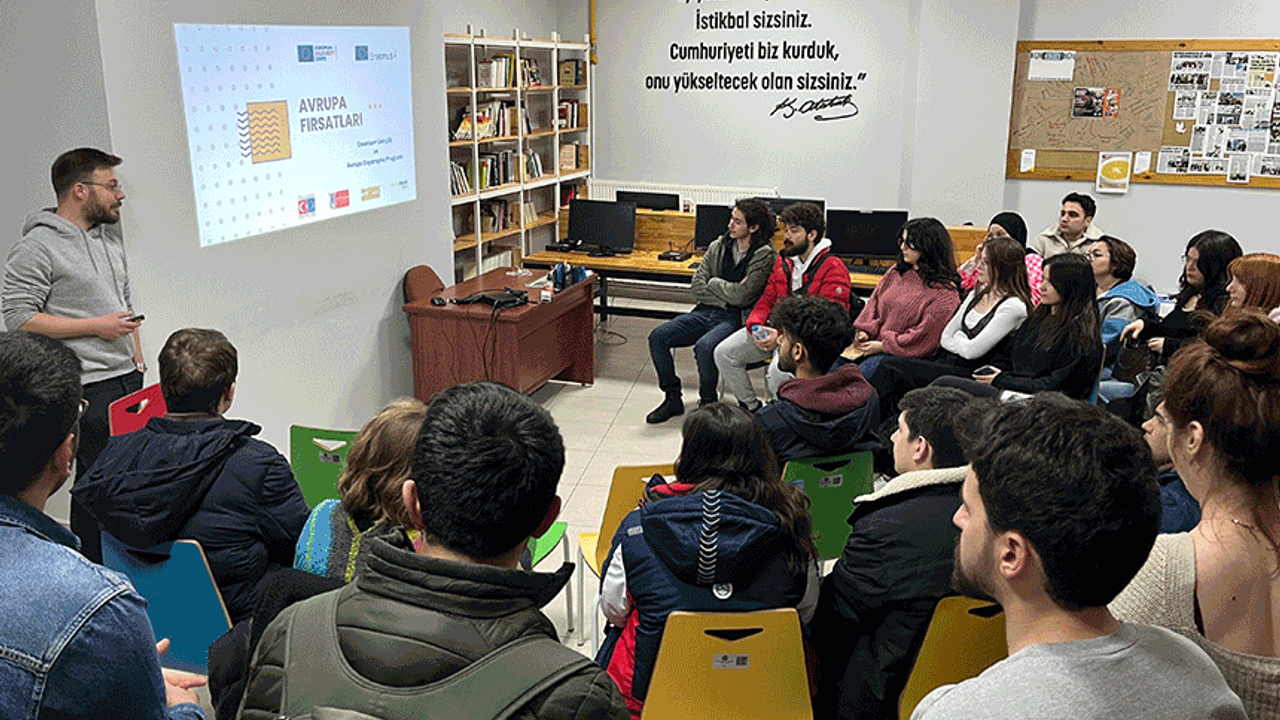 Eskişehir'de gençlerden Avrupa Dayanışma Programına büyük ilgi