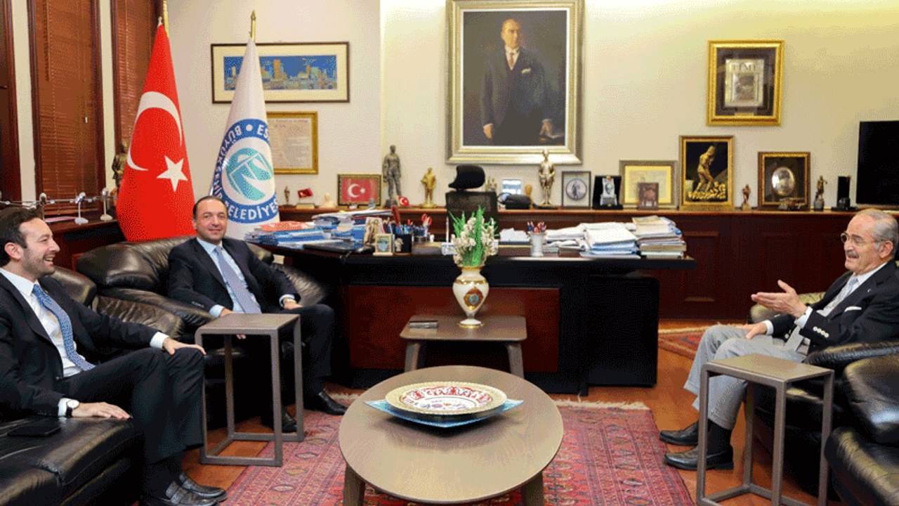 TÜGİAD Eskişehir'den başkan Büyükerşen'e ziyaret
