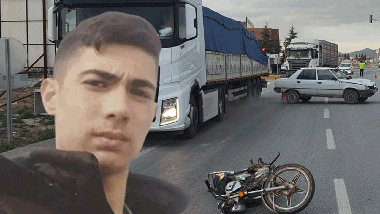 Babanın öldüğü motosiklet kazasında oğlu da hayata tutunamadı