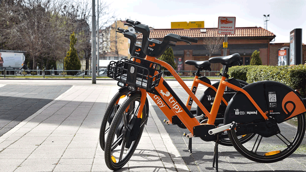 İstasyondan bağımsız elektrikli bisiklet: Tripy
