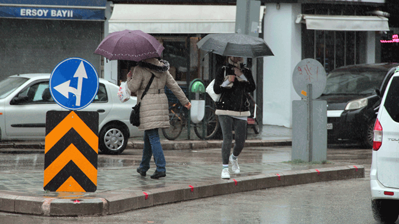 Eskişehir'e Meteorolojiden sağanak yağış uyarısı