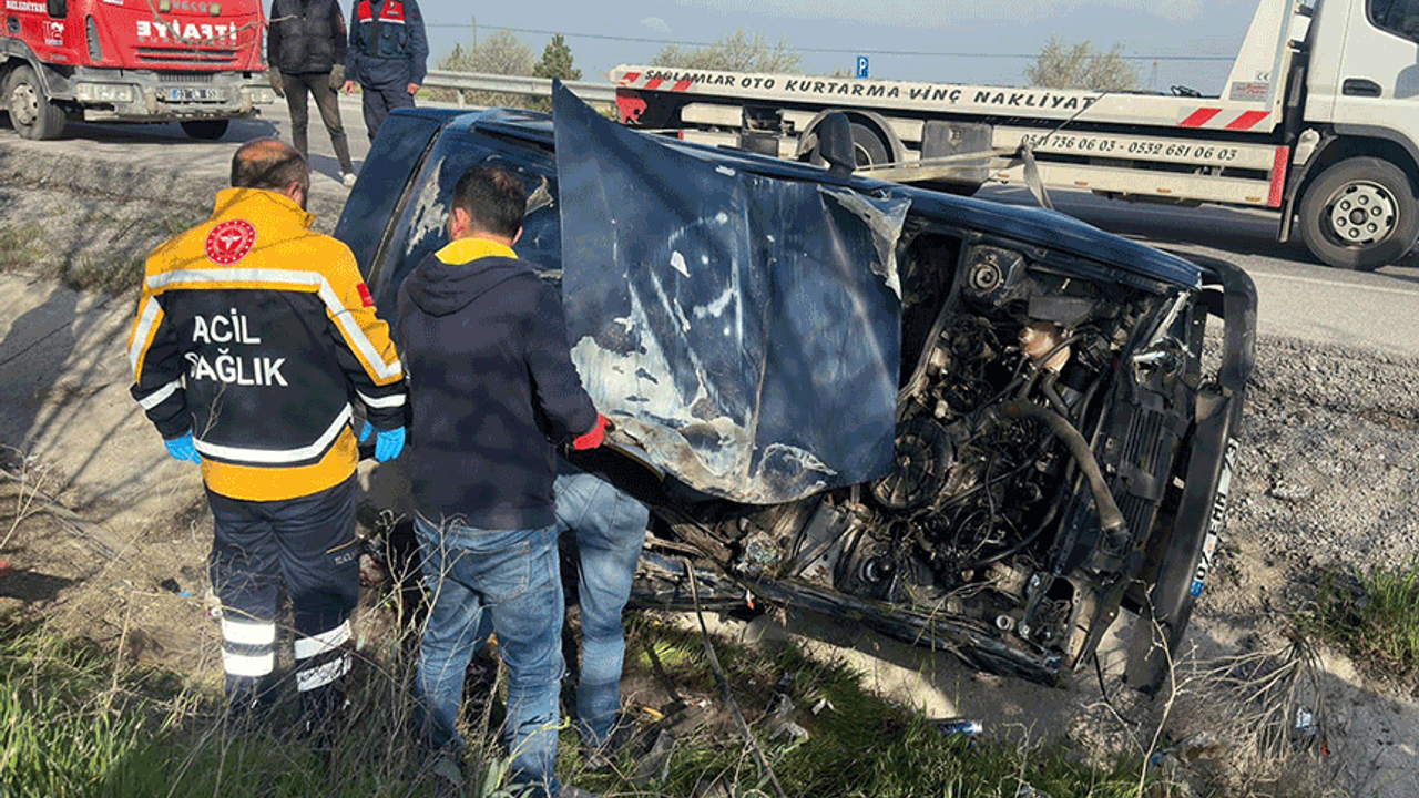 Afyon'da kaza! Bir ölü üç yaralı