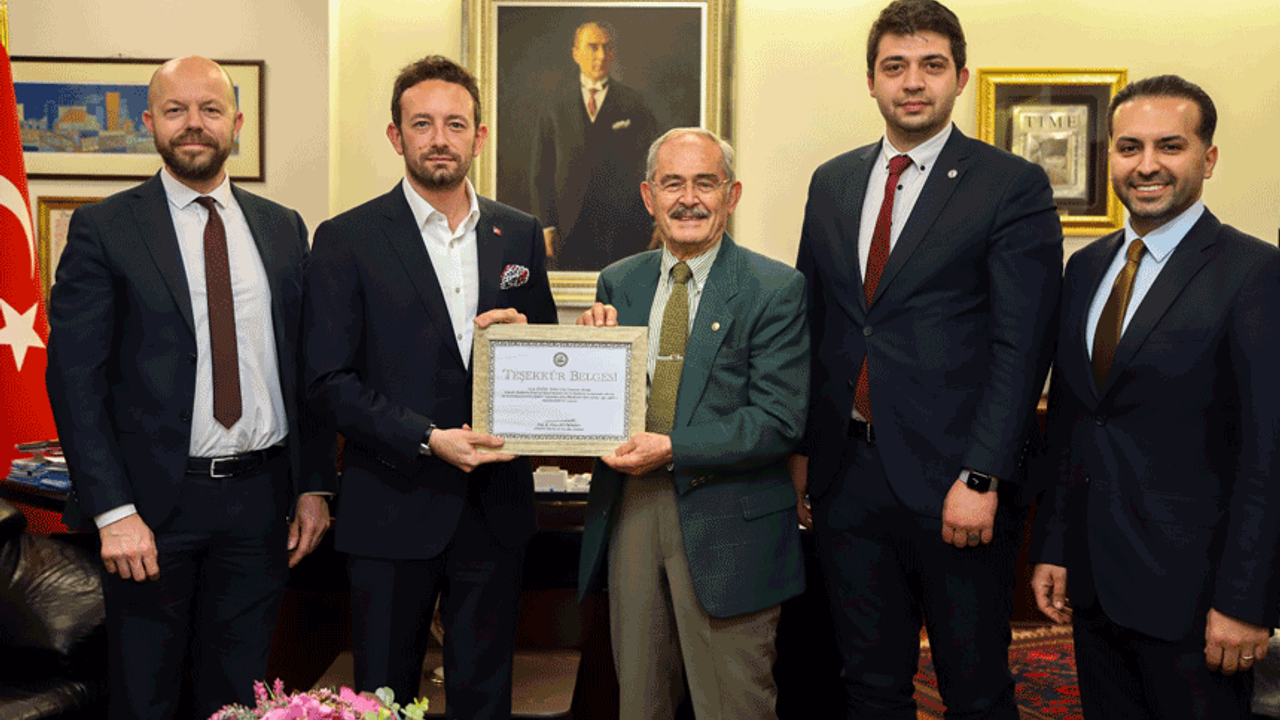Başkan Büyükerşen'e Serkan Zengin ziyareti