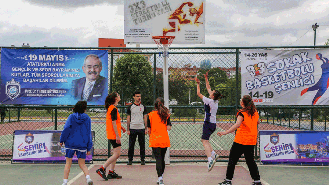 Eskişehir'de sokak basketbolu şenliği kayıtları başlıyor