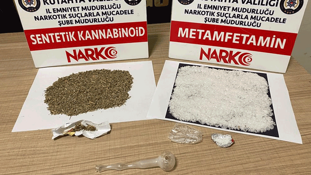 Kütahya'da uyuşturucu madde satan şüpheli tutuklandı