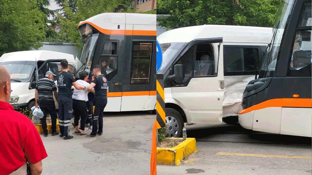 Eskişehir'de kaza ucuz atlatıldı