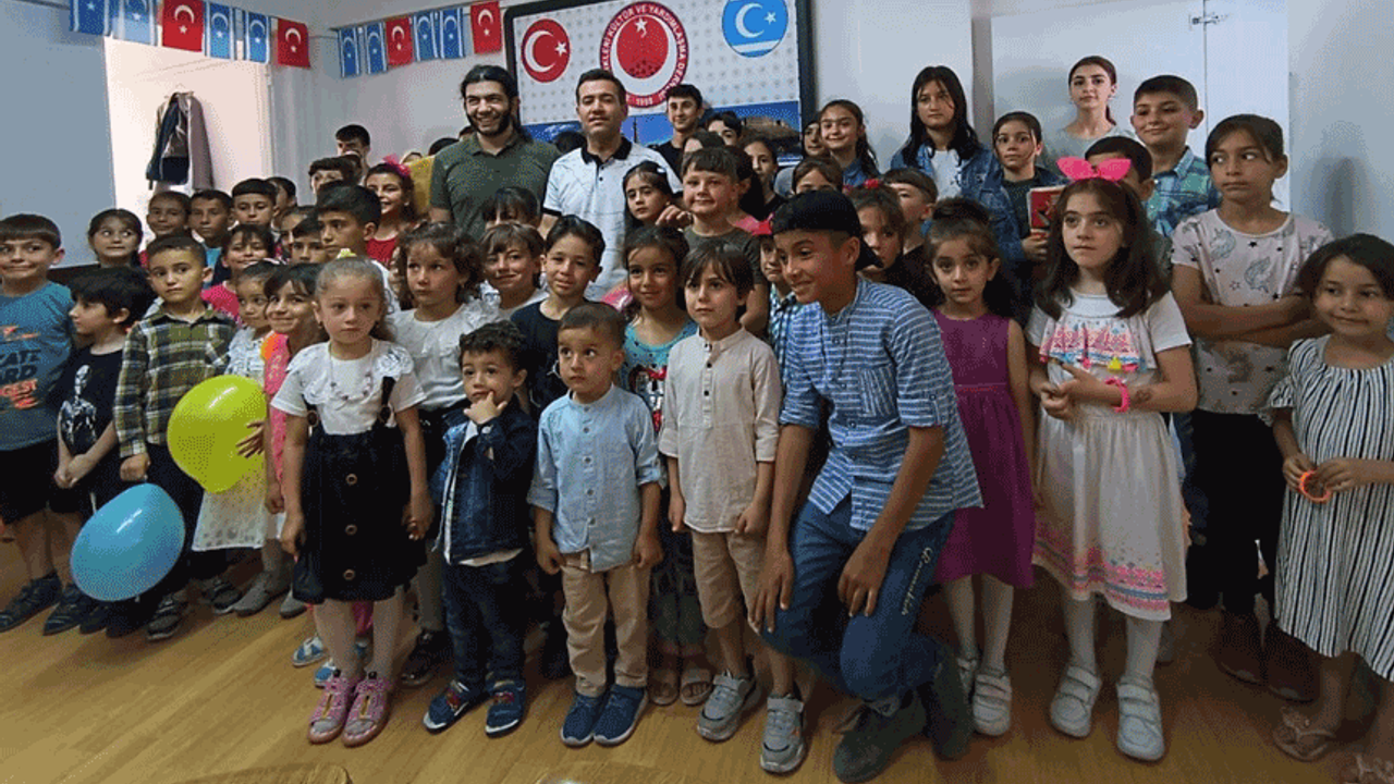 Eskişehir’de yaşayan Irak’lı Türkmen çocuklar gönüllerince eğlendiler