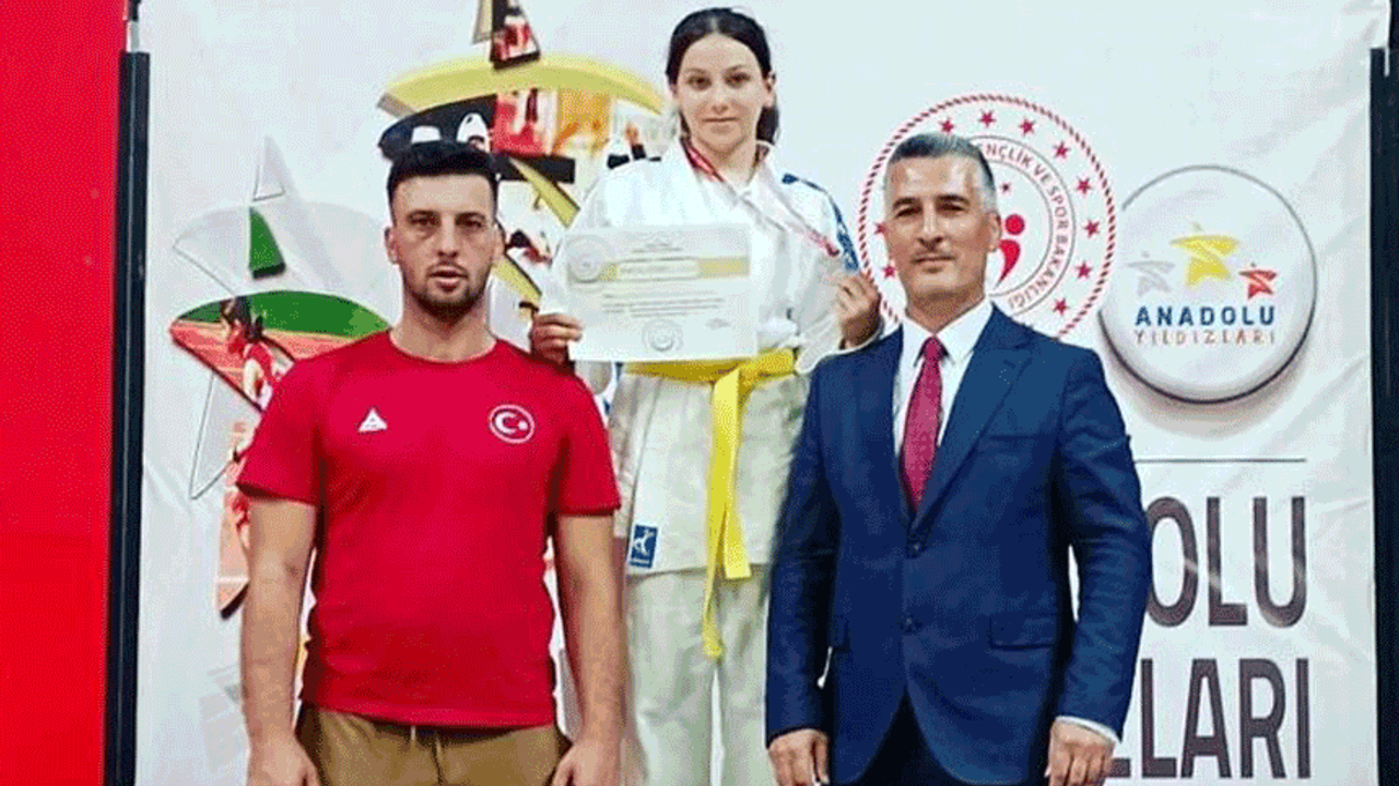 Eskişehirli sporcu Türkiye üçüncüsü oldu