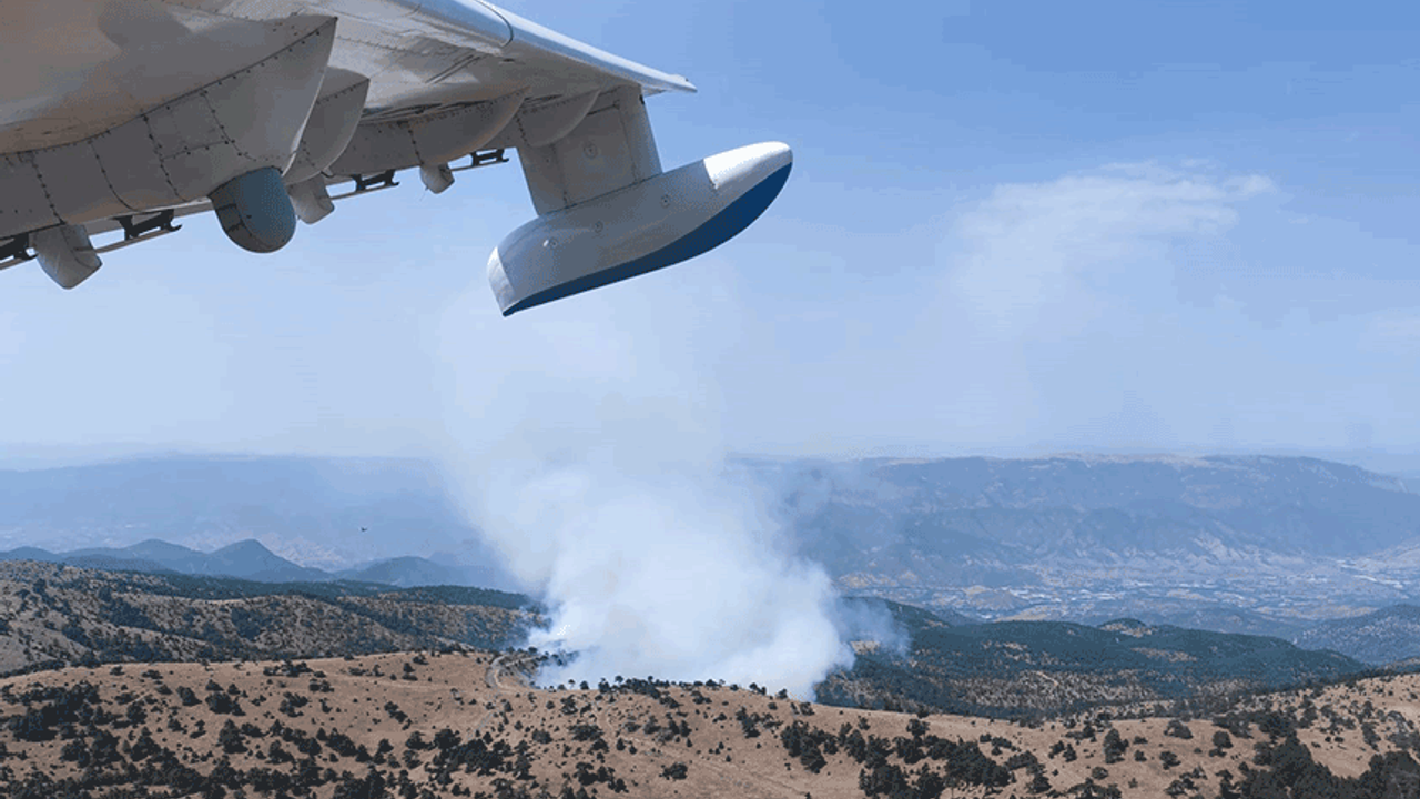 Eskişehir'de orman yangını: Helikopterler devreye girdi