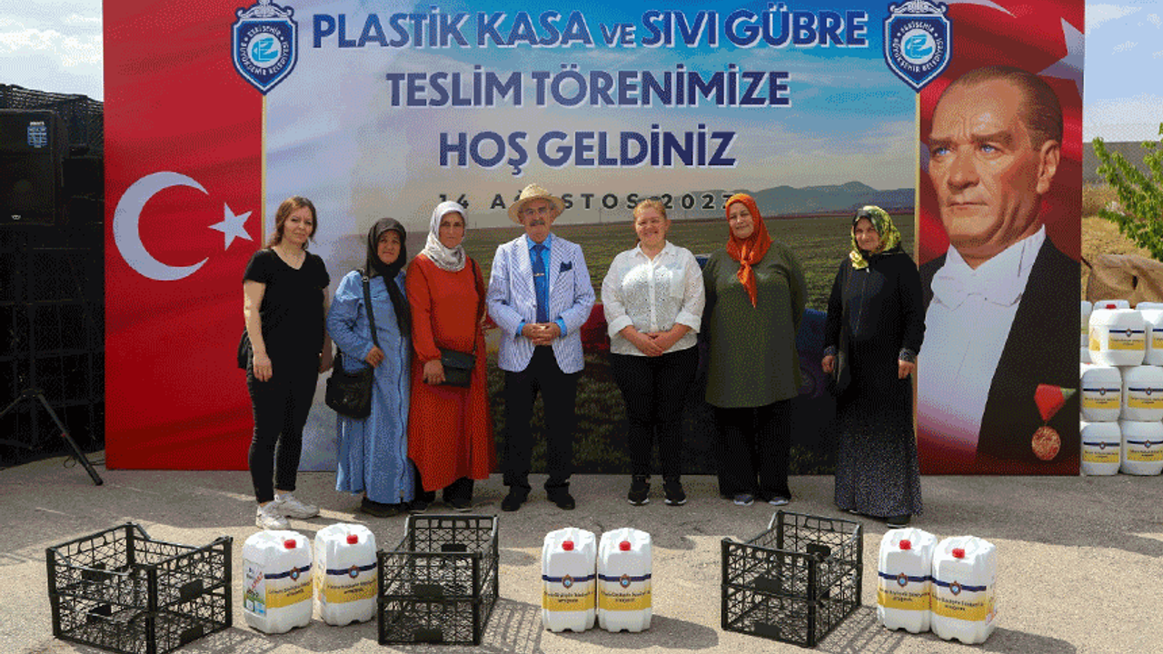 Eskişehir’de üreticilere 4 bin litrelik destek