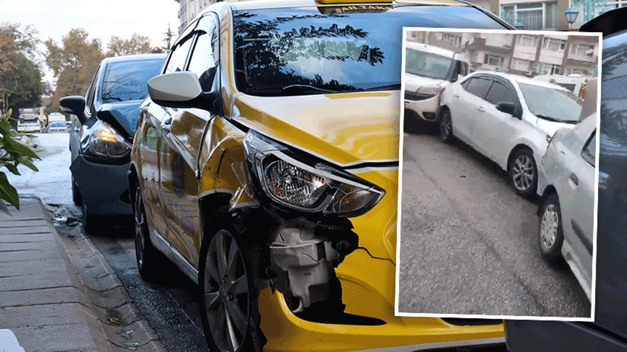 Eskişehir’de kaza: 6 araç birbirine girdi