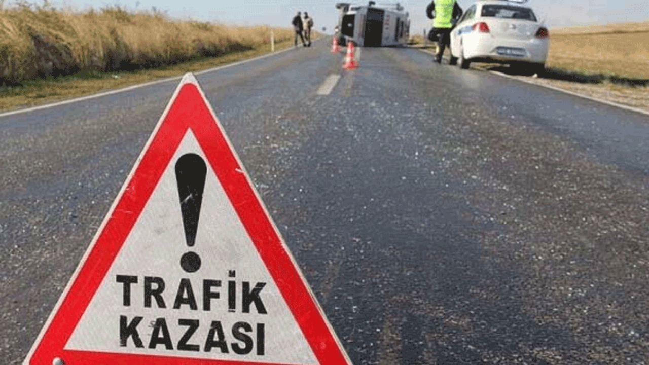 Afyon'da trafik kazası: Şarampole devrildiler