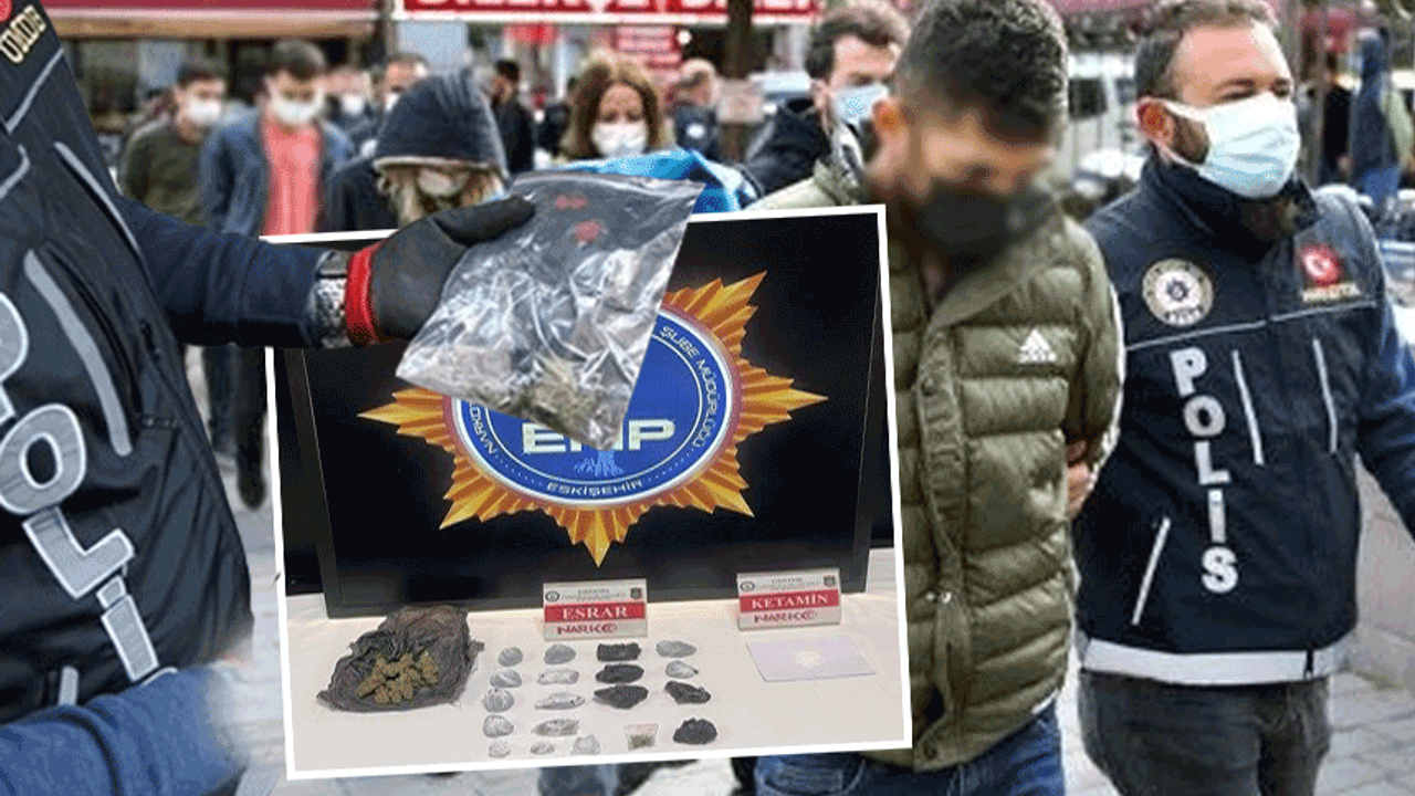 Eskişehir'de uyuşturucuya geçit vermediler: 128 gözaltı