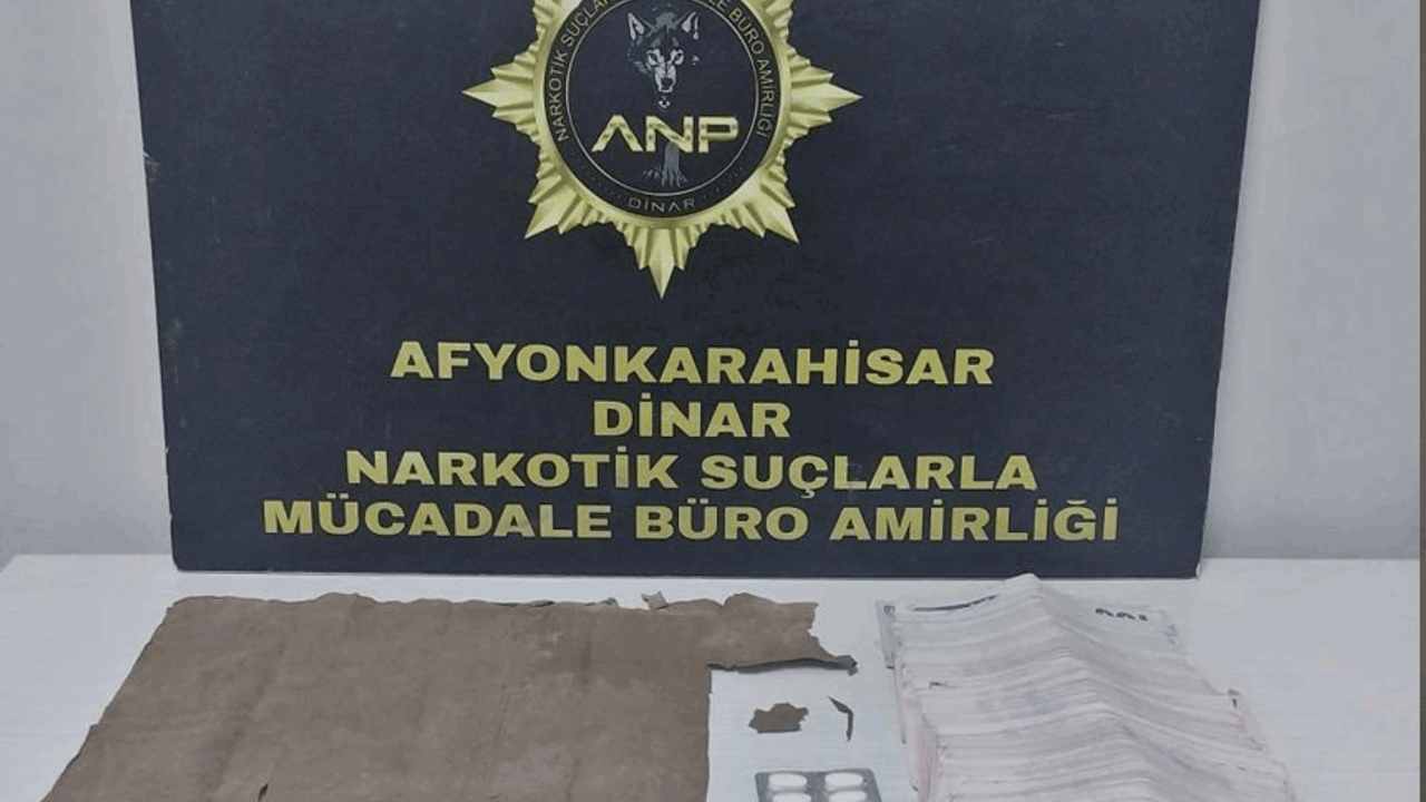 Afyon'da polisten uyuşturucu operasyonu: 1 kişi tutuklandı