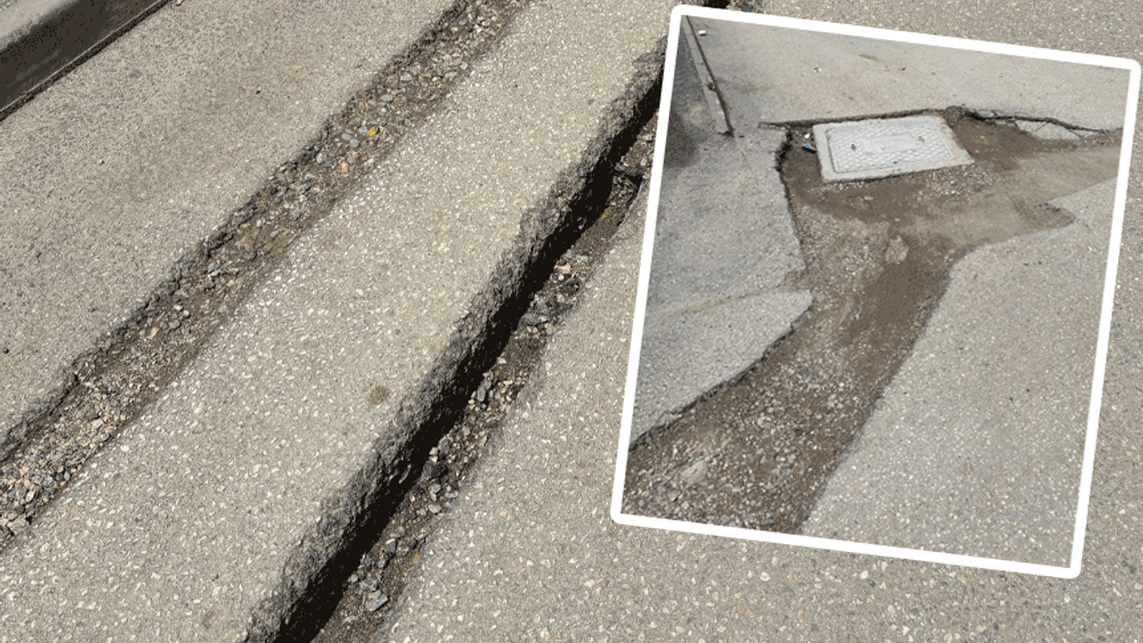 Yıldıztepe Mahallesi’nde yollar alarm veriyor