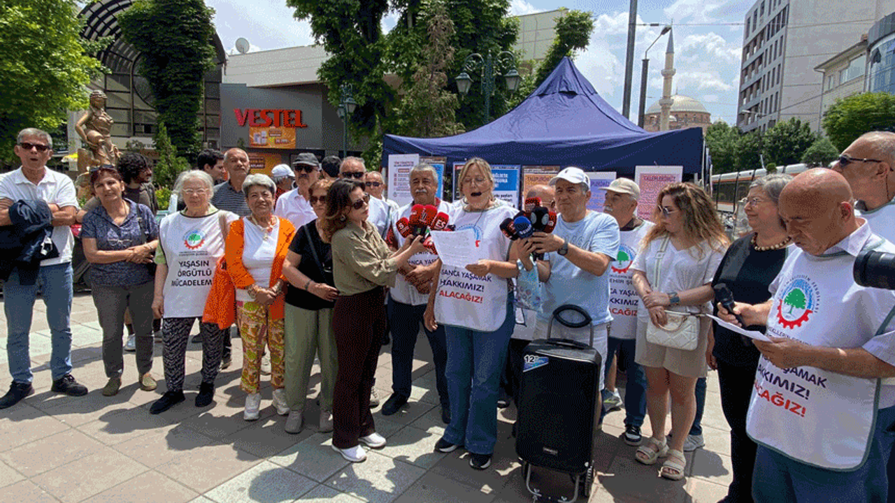 Eskişehir’de emekliler ayakta: “Geçim krizi taşına