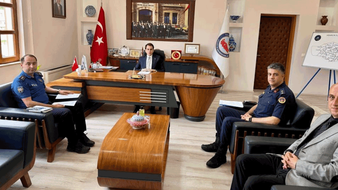 Kütahya Hisarcık'ta LGS öncesi koordinasyon toplantısı