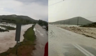 Eskişehir'in ilçesini sel vurdu