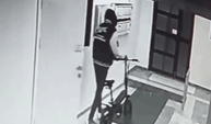 Eskişehir'de hırsızlık güvenlik kamerasına yakalandı