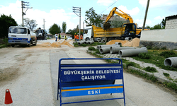 Eskişehir'de hummalı çalışma: Kanalizasyona kavuşuyorlar