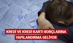 Kredi ve kredi kartı borçlarına yapılandırma geliyor
