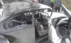 Afyonkarahisar'da iki otomobil çarpıştı: 1 ölü, 4 yaralı