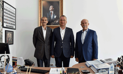 Başkan Ayhan'dan Tepebaşı Belediyesi'ne ziyaret