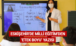 Eskişehir'de Milli Eğitim'den 'etek boyu’ yazısı