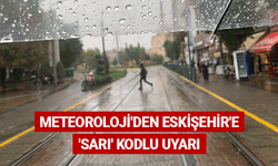 Meteoroloji'den Eskişehir'e 'sarı' kodlu uyarı