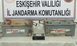 Eskişehir'de belediye şantiyesinde hırsızlık