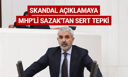 Skandal açıklamaya MHP'li Sazak'tan sert tepki