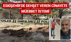Eskişehir'de dehşet veren cinayete müebbet istemi