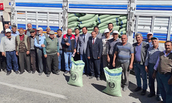 Eskişehir'de çiftçilere 43 tonluk destek! Dağıtımı yapıldı