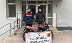 Eskişehir'de çalınan motosiklet yediemin otoparkında bulundu