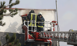 Eskişehir'de fabrikada korkutan yangın