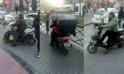 Eskişehir'de motosiklet terörü! Hem kaldırımları kullanıyor, hem tepki gösteriyorlar