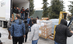 ESO'dan afet bölgesine 51 tırla 30 milyon liralık yardım