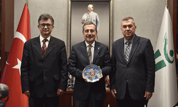 Federasyon Başkanı Sel'den Başkan Ataç'a ziyaret