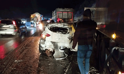 Kütahya-Eskişehir yolunda zincirleme trafik kazası
