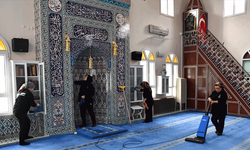 Tepebaşı Belediyesi'nden camilere Ramazan temizliği