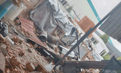 Eskişehir’de doğalgaz kazanı bomba gibi patladı