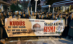 Eskişehir'de Mescid-i Aksa saldırısına protesto