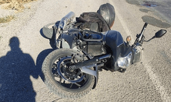 Afyon'da kaza: Motor kazasında bir yaralı