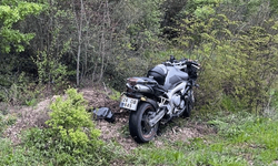 Bilecik'te motosiklet kontrolden çıktı: Sürücüsü yaralandı