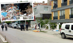 Eskişehir’de 5 milyon liralık evde çöp alarmı