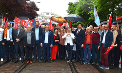 Eskişehir'de Kılıçdaroğlu'na destek yürüyüşü yapıldı