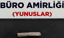 Kütahya'da üst aramasında uyuşturucu bulundu