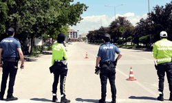 Afyon'da trafiğe polis denetimi