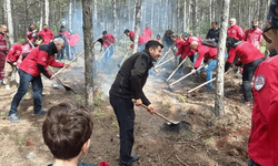 Eskişehir'de orman yangınlarına müdahale eğitimi